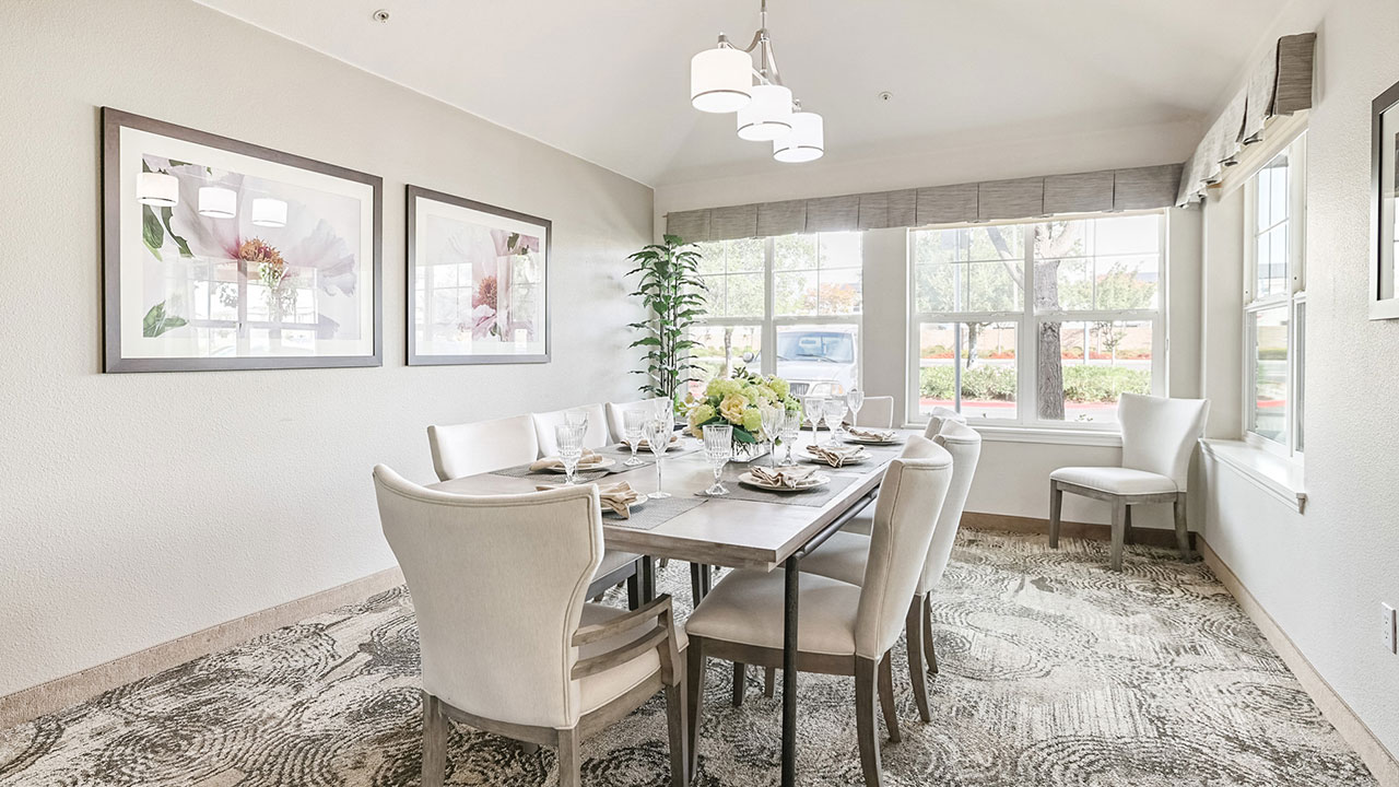 The dining room at Camden Springs