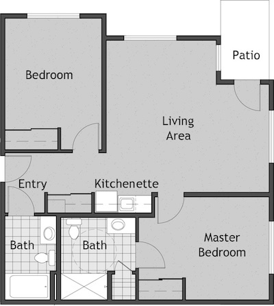 Two-Bedroom Apartment